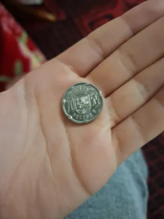 Moneda Antigua España 10 Pesetas Felipe VI