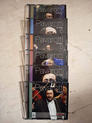 Colección CDs Pavarotti Per Sempre (Falta Tomo 1)