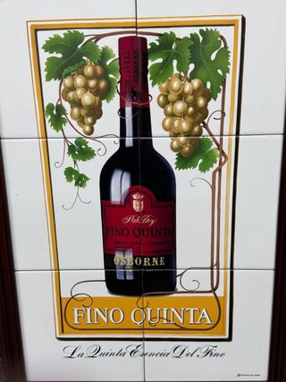 Cuadro Vintage Osborne Fino Quinta