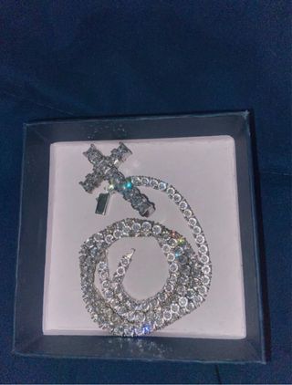 Colgante Cruz con Circonitas