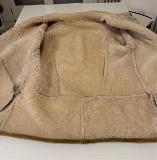 Giaccone Shearling Vintage Donna Beige/Marrone
