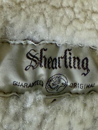 Giaccone Shearling Vintage Donna Beige/Marrone