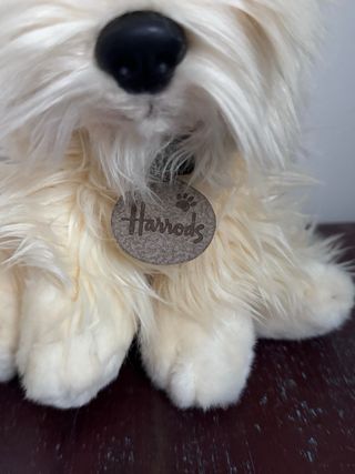 Peluche Perro Westy Harrods