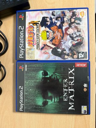 PlayStation 2 Slim Nera + 2 Giochi