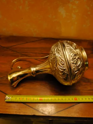 Brocca e piatto vintage oro