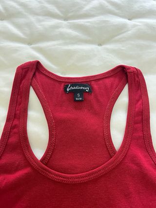 Camiseta tirantes Stradivarius Talla S