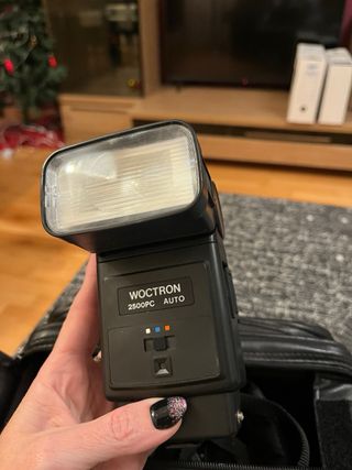 Cámara Cosina C1 réflex + objetivo y bolsa