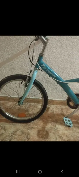 Bicicleta B-Twin Azul
