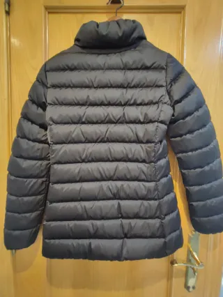 Chaqueta plumas Geox Mujer Negra Entallada