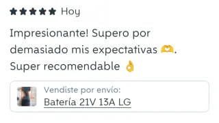 Batería Makita LG 18V 15.6Ah