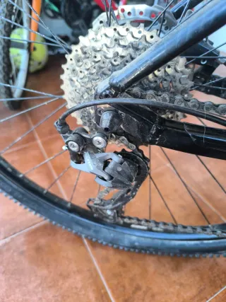 Bicicleta de Montaña de adulto negra