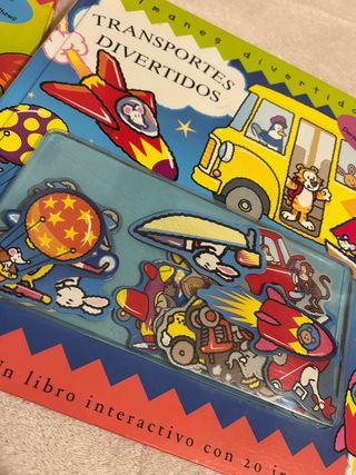 Transportes divertidos (Imanes divertidos) (Spa...
