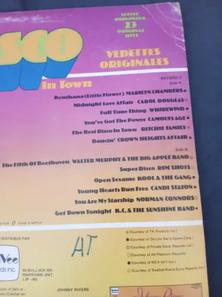 Vinilo The Best Disco In Town