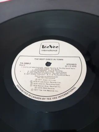 Vinilo The Best Disco In Town