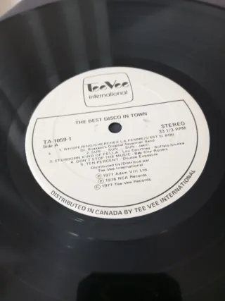 Vinilo The Best Disco In Town