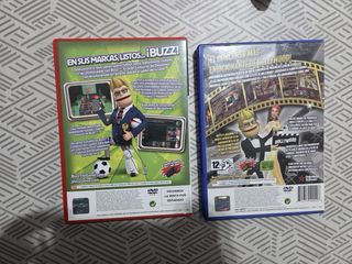 Mandos Buzz! + 2 juegos ps2