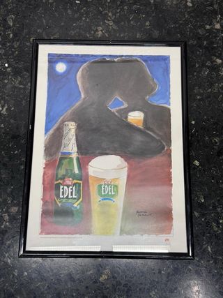 Cuadro vintage Edel