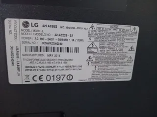 Televisor LG 42 Negro/Gris