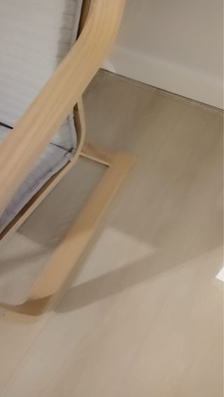 Sillón de tela gris Ikea