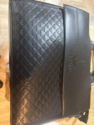 Maletín Giorgio Armani Negro