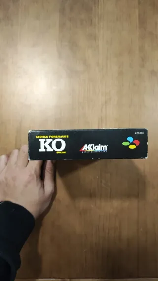 George Foreman KO Boxing SNES PAL