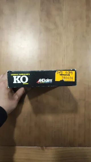 George Foreman KO Boxing SNES PAL