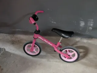 Bicicleta equilibrio infantil rosa Chicco