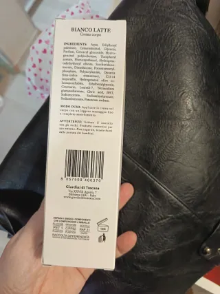Giardini di Toscana Crema Corpo Bianco Latte