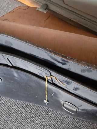 Maletín cuero resistente 45x34x15 con llaves