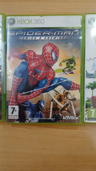 3 Juegos Xbox 360: Gears of War 2, Spider-Man, Son