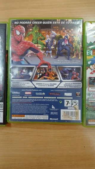 3 Juegos Xbox 360: Gears of War 2, Spider-Man, Son