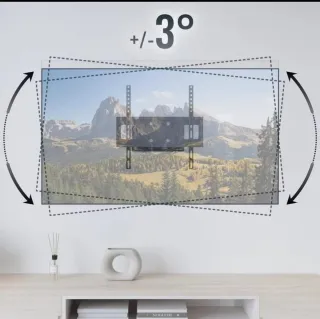 Staffa Tv 26 55 Pollici Supporto tv parete braccio