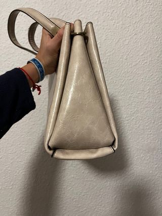 Bolso de mano Parfois beige