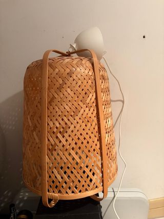 Lámpara de techo IKEA KNIXHULT bambú