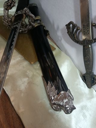 Daga Japonesa Decorativa Garra de Dragón