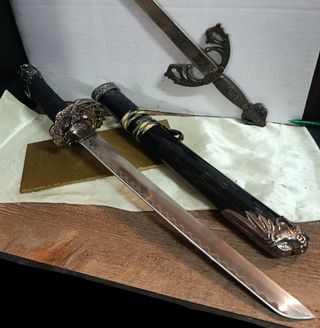 Daga Japonesa Decorativa Garra de Dragón