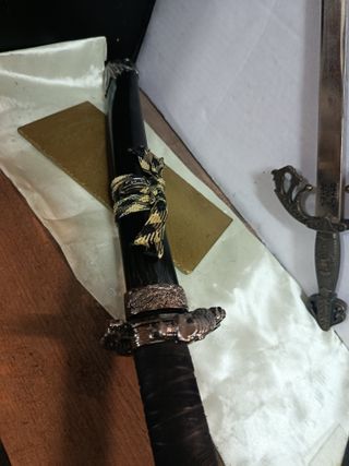 Daga Japonesa Decorativa Garra de Dragón