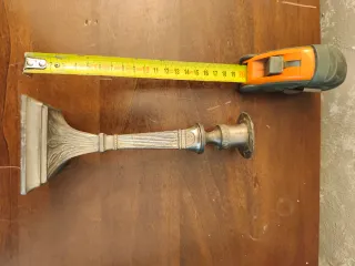 Candeliere in metallo per 1 candela