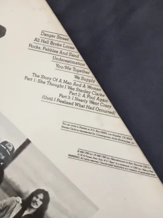 Vinilo Stanley Clarke - Rocks, Pebbles and Sand