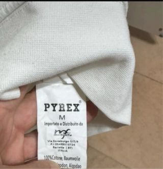 Felpa Pirex Bianca Taglia M