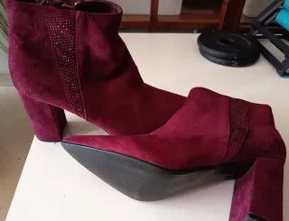 Botines Tacon Invierno Talla 39