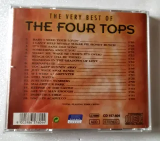 Jazz Blues.The Four Tops - The Very Best Of CD