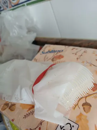 Cesta Mimbre + cosas cocina