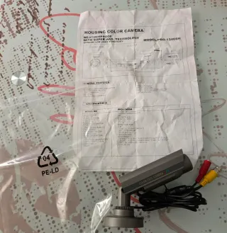 Cámara Color 1/3" Sony Super HAD CCD PRO-1340SH