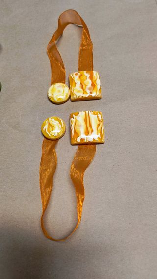 Fermaglio per tenda con magnete, varie