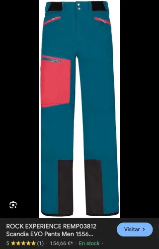 Pantalón Rock Experience Scandia EVO