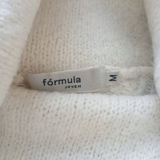 Jersey cuello alto tejido talla M