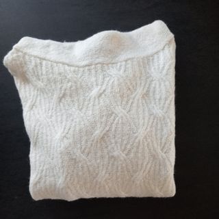 Jersey cuello alto tejido talla M