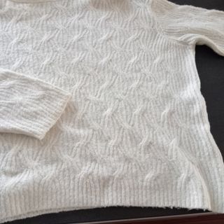 Jersey cuello alto tejido talla M