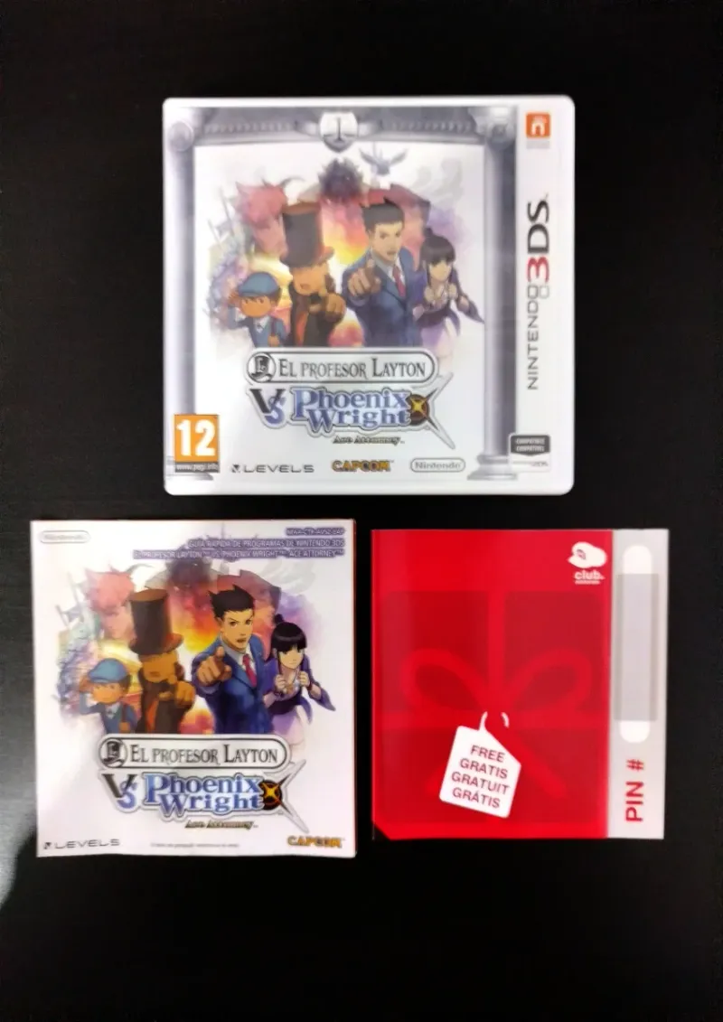 Imagen de 🇪🇦 El Profesor Layton vs Phoenix Wright 3DS